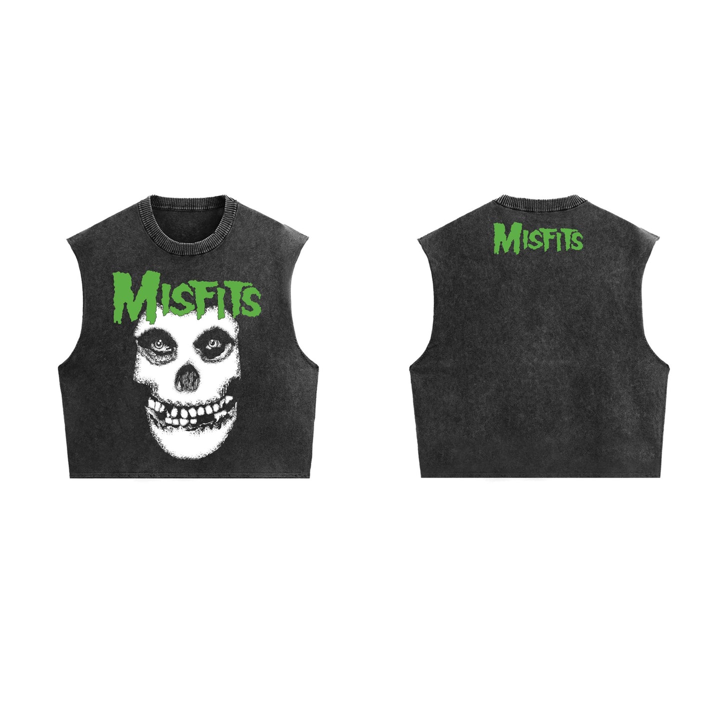 Misfits Designed Vintage Oversized Vest