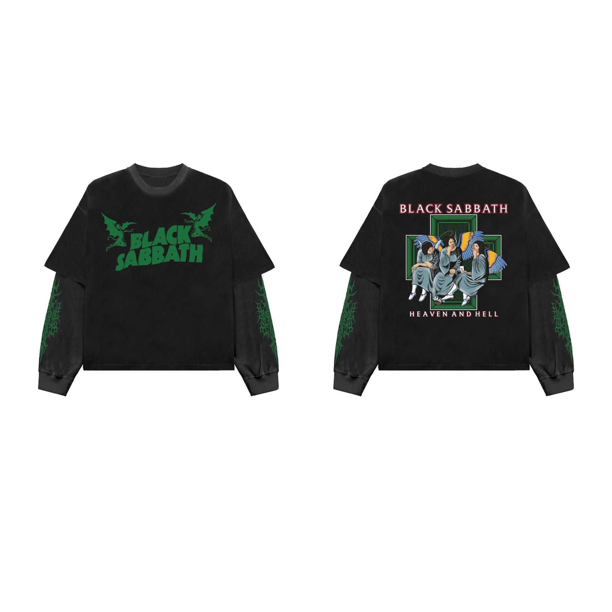 Black Sabbath Designed Long Sleeve T-shirt