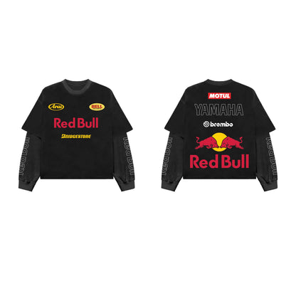 Yamaha Red Bull B&G LS Oversized Tee