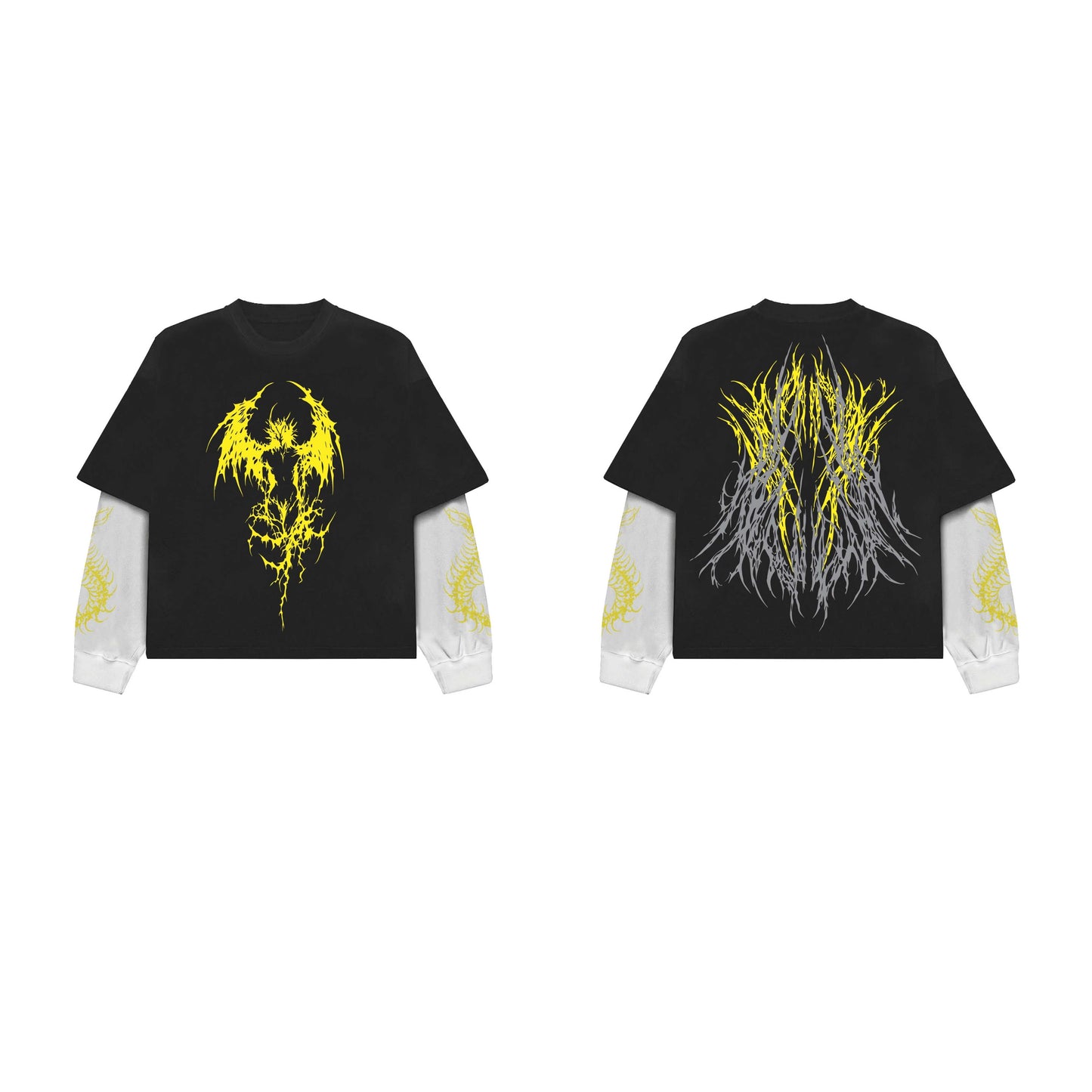 DAGGERBORN B&W LS OVERSIZED TEE