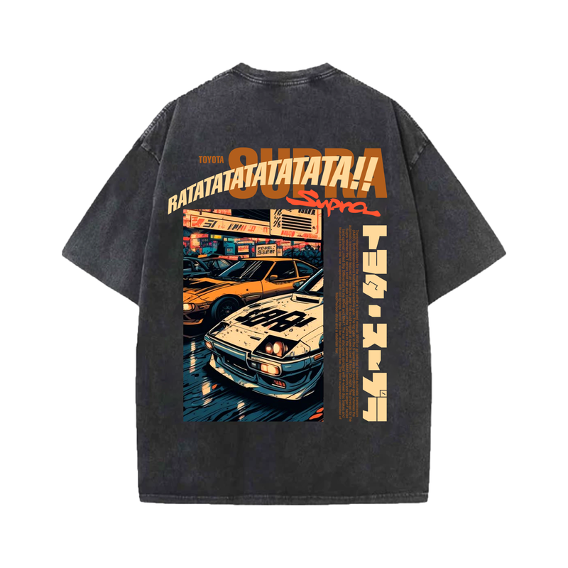 Supra Designed Vintage Oversized T-shirt