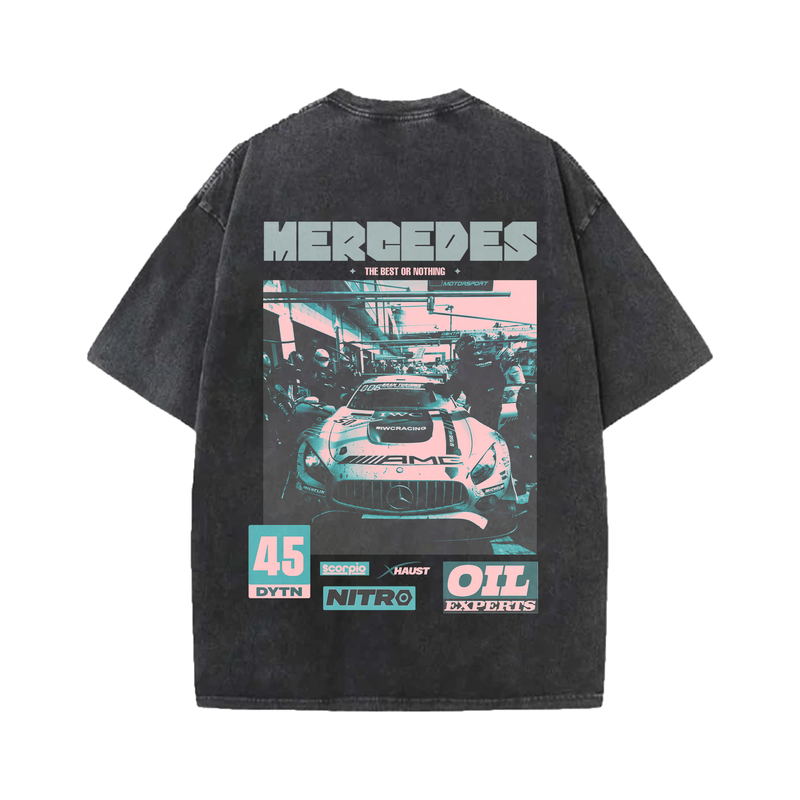 Mercedes Designed Vintage Oversized T-shirt