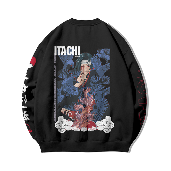 Itachi Designed Oversized Sweatshirt