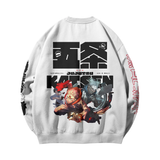 Jujutsu Kaisen Designed Oversized Sweatshirt