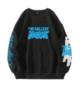 The College Dropout Designed Oversized Sweatshirt