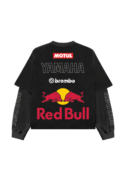Yamaha Red Bull B&G LS Oversized Tee