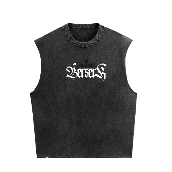 Berserk Stone Washed Vest