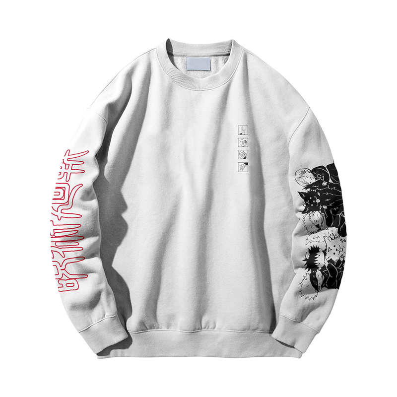 Jujutsu Kaisen Designed Oversized Sweatshirt