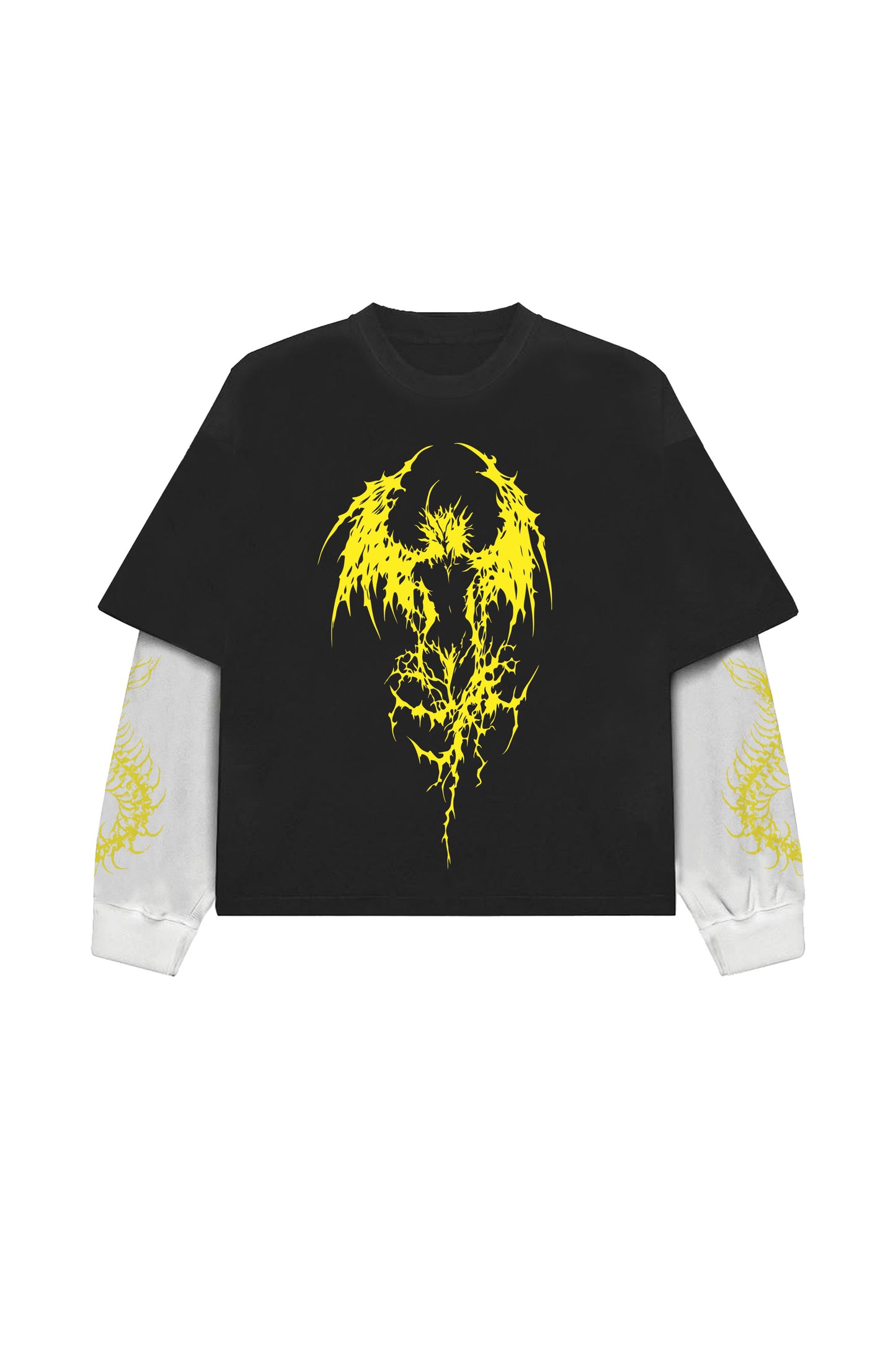 DAGGERBORN B&W LS OVERSIZED TEE