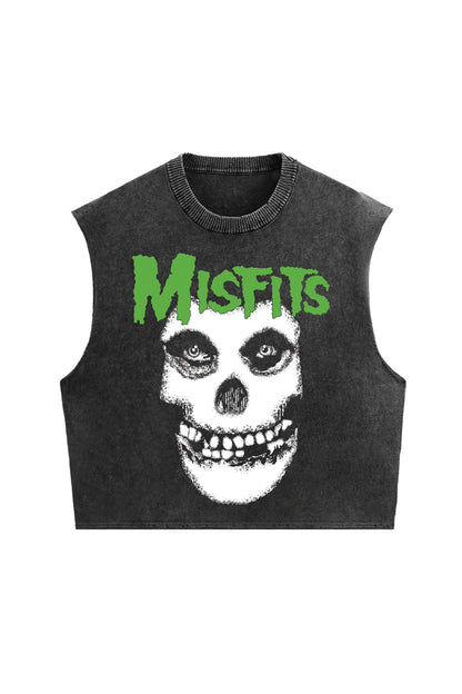 Misfits Designed Vintage Oversized Vest