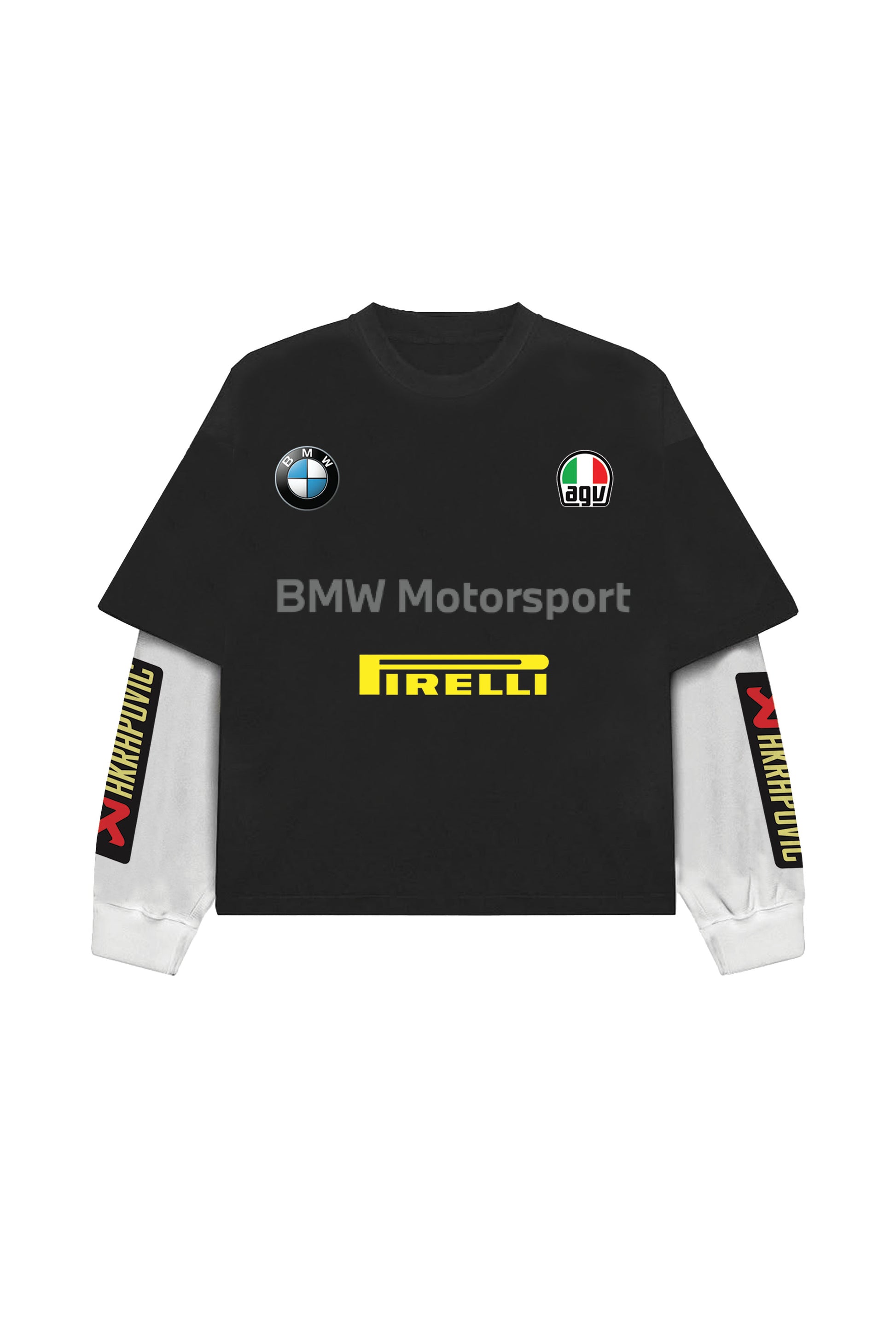 BMW Motorsport B&W LS Oversized Tee