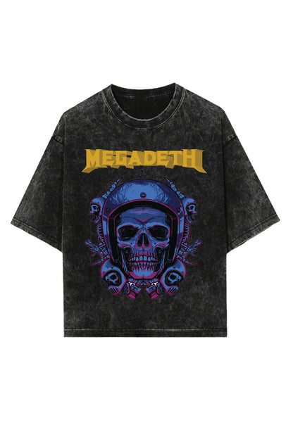 Megadeth Designed Vintage Oversized T-shirt
