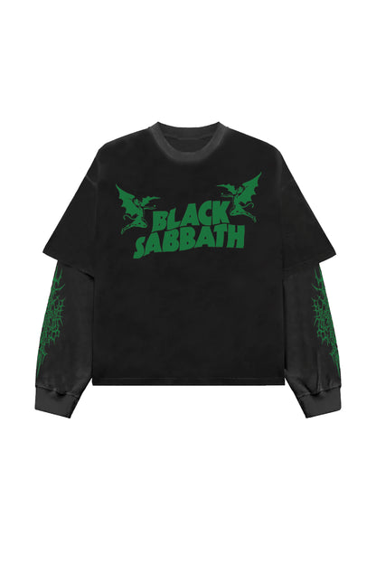 Black Sabbath Designed Long Sleeve T-shirt