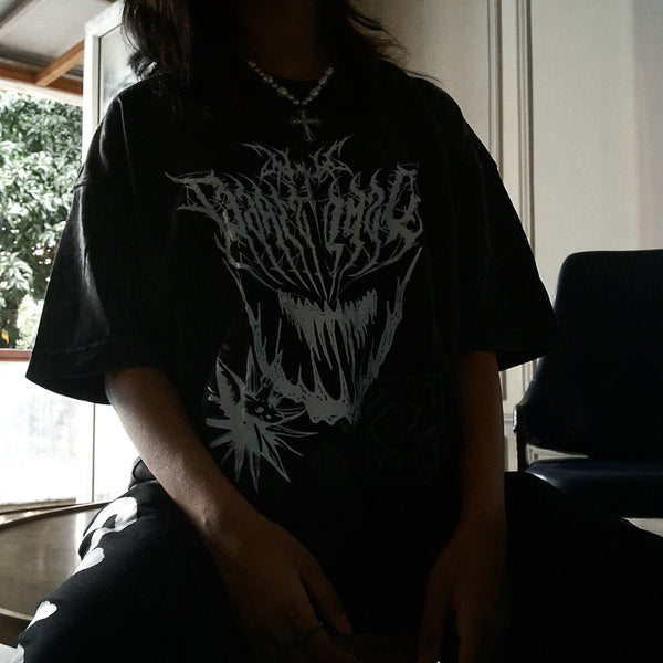 Chaos Designed Vintage Oversized T-shirt