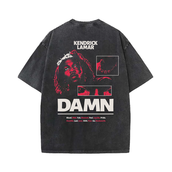 Damn Designed Vintage Oversized T-shirt