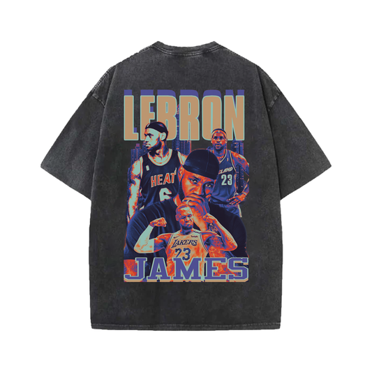 Lebron James Designed Vintage Oversized T-shirt