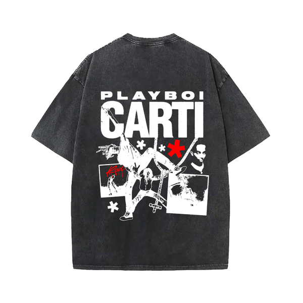 Carti Designed Vintage Oversized T-shirt