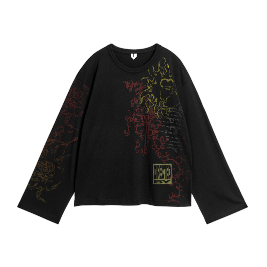 BY SUNSAY BLACK LS TEE