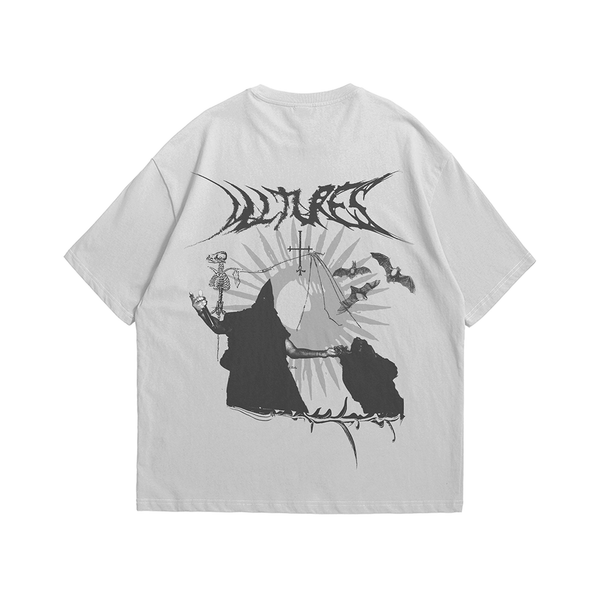 Vultures Designed Oversized T-shirt