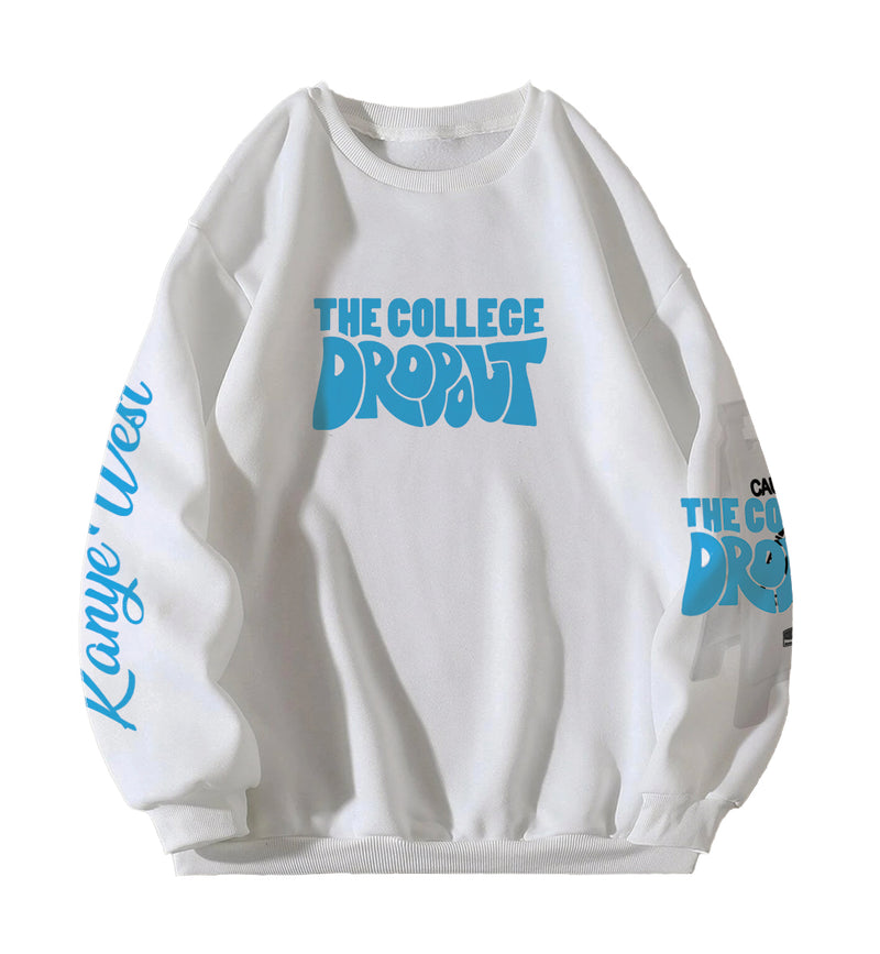 The College Dropout Designed Oversized Sweatshirt