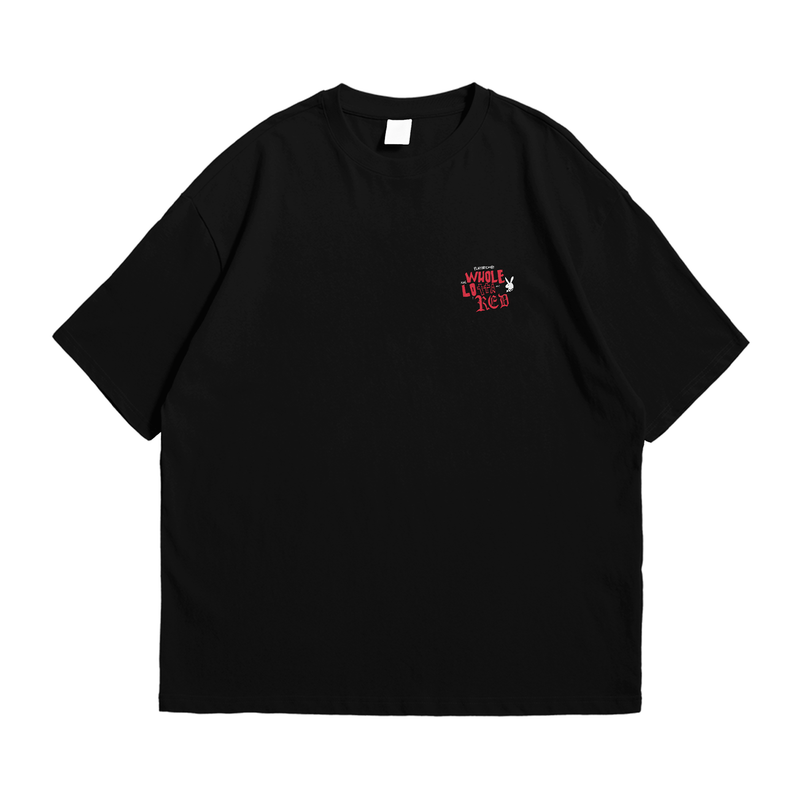 Whole lotta red Designed Oversized T-shirt