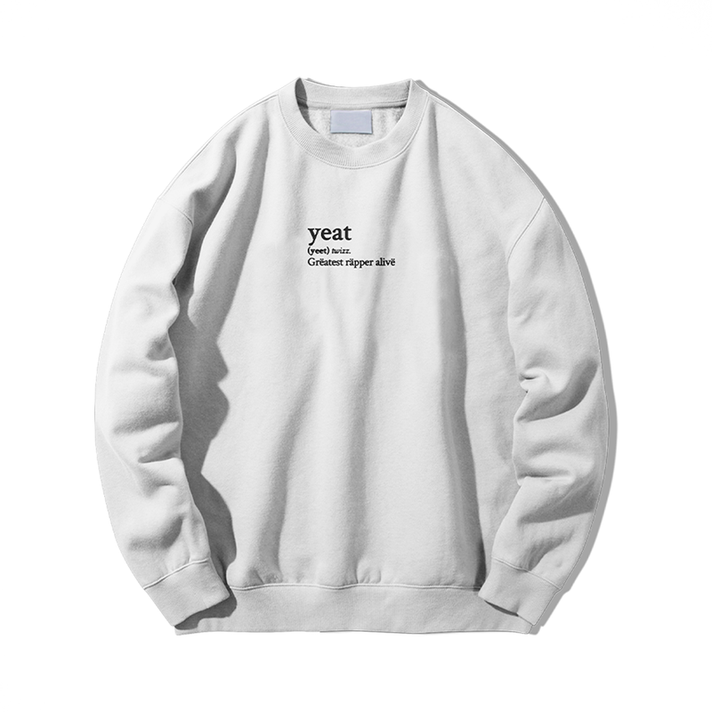 Twizzy Rich Designed Oversized Sweatshirt