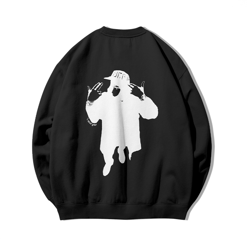 2 Alive Designed Oversized Sweatshirt