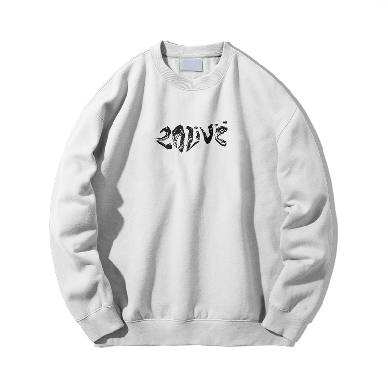 2 Alive Designed Oversized Sweatshirt