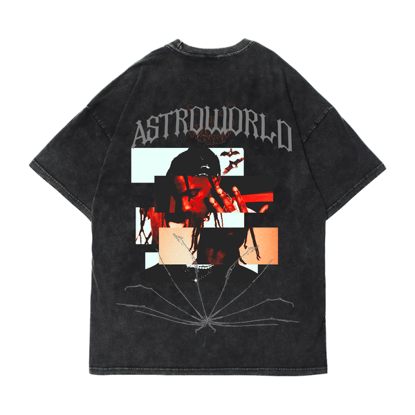 Astroworld 2.0 Designed Vintage Oversized T-shirt